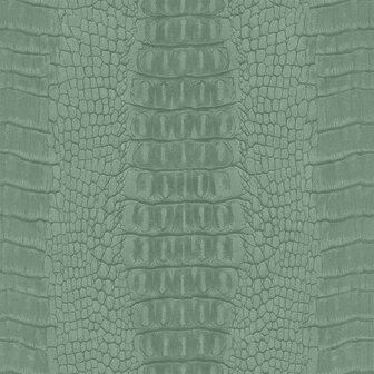 Origin Wallcoverings Luxury Skins 347772 - Groen Behang
