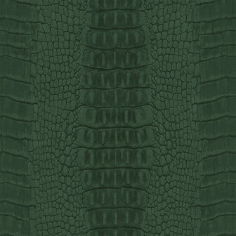 Origin Wallcoverings Luxury Skins 347776 - Groen Behang