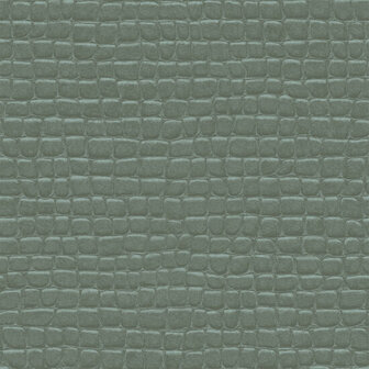 Origin Wallcoverings Luxury Skins 347778 - Grijs / Blauw Behang