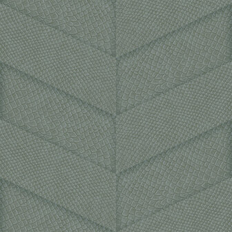 Origin Wallcoverings Luxury Skins 347791 - Grijs / Blauw Behang