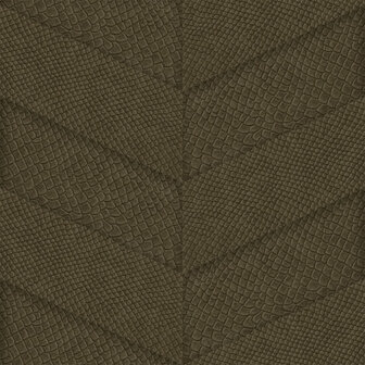 Origin Wallcoverings Luxury Skins 347794 - Bruin Behang