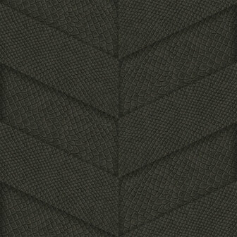 Origin Wallcoverings Luxury Skins 347795 - Bruin Behang