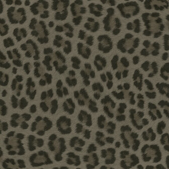 Origin Wallcoverings Luxury Skins 347802 - Zwart / Bruin Behang
