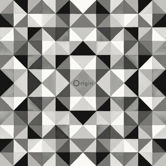 Origin Wallcoverings Mariska Meijers 346913 - Zwart / Wit Behang