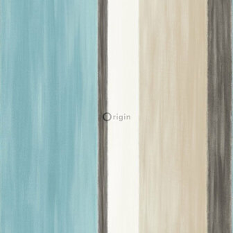 Origin Wallcoverings Mariska Meijers 346929 - Blauw / Groen / Beige Behang