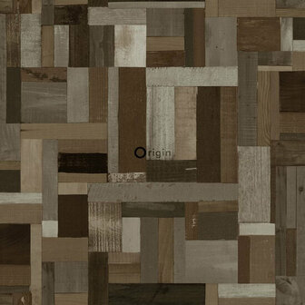 Origin Wallcoverings Mati&egrave;res 337221 - Bruin Behang