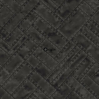 Origin Wallcoverings Mati&egrave;res 337240 - Zwart Behang
