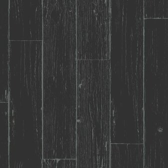 Origin Wallcoverings Mati&egrave;res 347542 - Zwart / zilver Behang