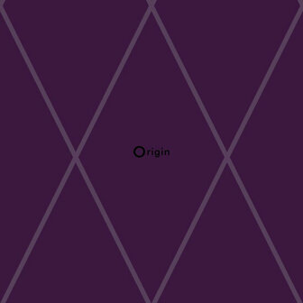Origin Wallcoverings Metropolitan 345715 - Paars Behang