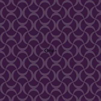 Origin Wallcoverings Metropolitan 345736 - Paars Behang