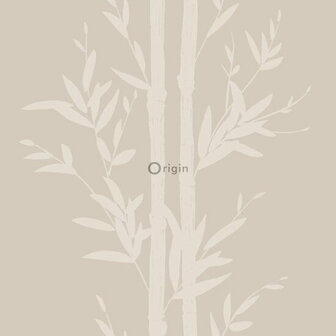 Origin Wallcoverings Metropolitan 345751 - zilver / Beige Behang