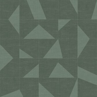 Origin Wallcoverings Natural Fabrics 347755 - Groen Behang