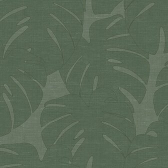 Origin Wallcoverings Natural Fabrics 347762 - Groen Behang
