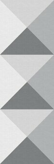 Origin Wallcoverings Natural Fabrics 357227 - Grijs Behang