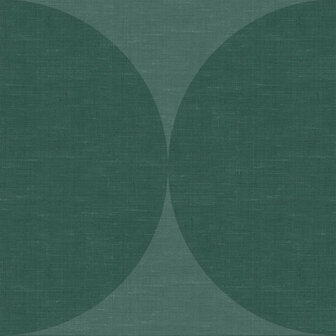Origin Wallcoverings Natural Fabrics 357225 - Groen Behang