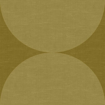 Origin Wallcoverings Natural Fabrics 357226 - Geel Behang