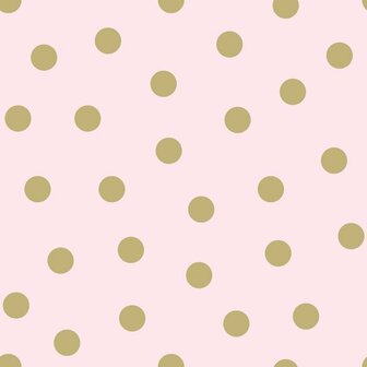 Origin Wallcoverings Precious 347677 - Roze / Goud Behang