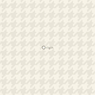 Origin Wallcoverings Upstairs Downstairs 346842 - zilver / Wit / Grijs Behang
