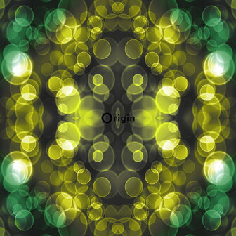 Origin Wallcoverings Urban Funky 337201 - Groen / Geel Behang