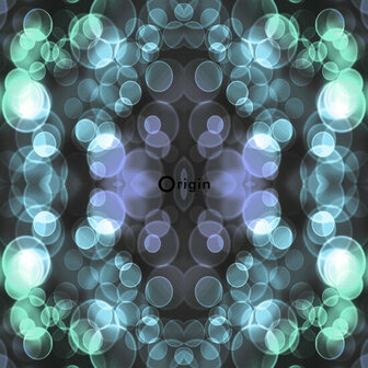 Origin Wallcoverings Urban Funky 337203 - Paars / Blauw Behang