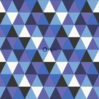Origin Wallcoverings Urban Funky 347205 - Blauw Behang