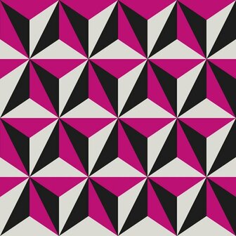 Origin Wallcoverings Wunderkammer 347444 - Roze Behang