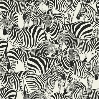 Origin Wallcoverings Wunderkammer 347453 - Zwart / Wit Behang