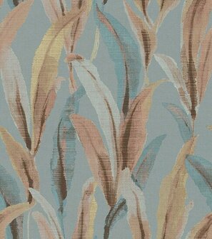 Noordwand Arch&eacute; 39006 Blauw Bruin Behang