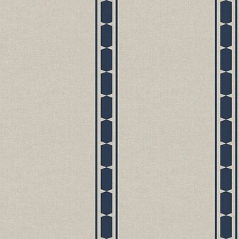 Noordwand Arch&eacute; 39037 Cr&egrave;me Blauw Behang