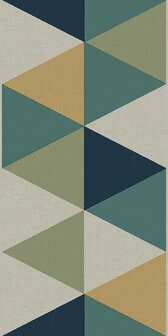 Noordwand Arch&eacute; B39095 Groen Grijs Behang