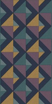Noordwand Arch&eacute; B39097 Paars Blauw Behang