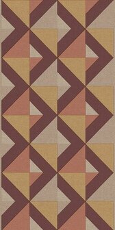 Noordwand Arch&eacute; B39098 Paars Beige Behang
