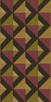 Noordwand Arch&eacute; B39099 Paars Groen Goud Behang