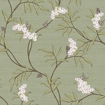 Noordwand Tradizioni 33305P Groen Wit Behang