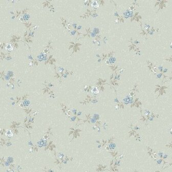 Dutch Wall Decor Gammalsvenska Klassiker 525-03 Blauw Behang