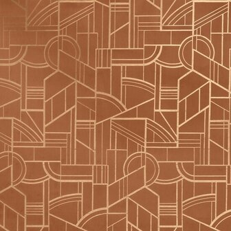 Casamance MELLOW 71020111 - Oranje Behang