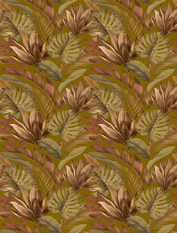 Dutch Wallcoverings Feature Walls FW4059-3 - Geel Behang