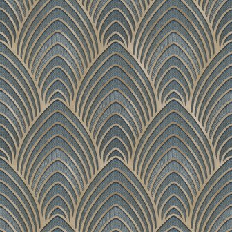 Noordwand Utopia G68018 Blauw