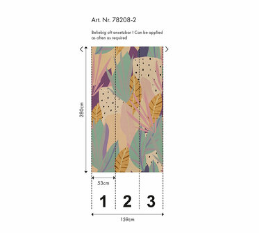 AS Creation Anna D&#039;Andrea - 78208-2 / 782082 Multicolour