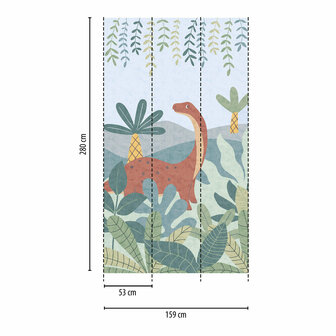 AS Creation Lilly &amp; Luis - 77062-1 / 770621 Blauw