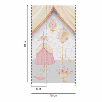AS Creation Lilly &amp; Luis - 77066-1 / 770661 Cr&egrave;me