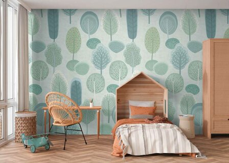 AS Creation Lilly &amp; Luis - 77071-1 / 770711 Blauw
