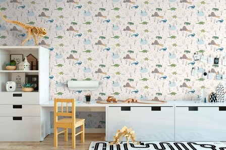 AS Creation Lilly &amp; Luis - 77140-1 / 771401 Blauw