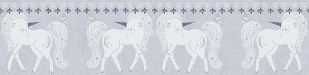AS Creation Lilly &amp; Luis Behangrand - 77147-1 / 771471 Grijs