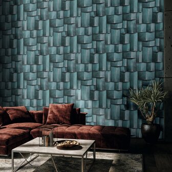 Noordwand Timber 35389 Blauw