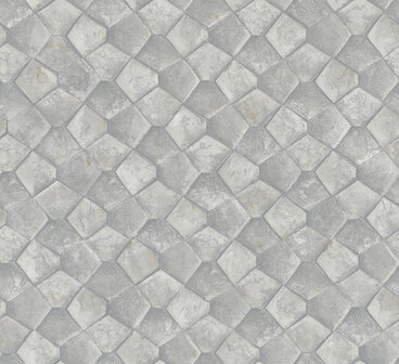 HookedOnWalls Material Matters (incl. Gratis Lijm*) 24746 Grijs