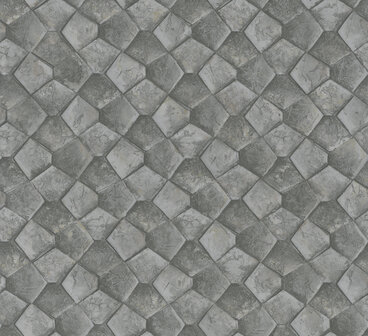 HookedOnWalls Material Matters (incl. Gratis Lijm*) 24747 Grijs
