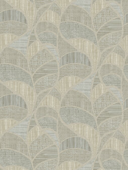 HookedOnWalls Umami (incl. Gratis Lijm*) 30208 Grijs / Beige 