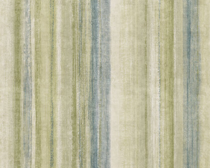 HookedOnWalls Woven Island (incl. Gratis Lijm*) 28870 Cr&egrave;me / Groen / Blauw 