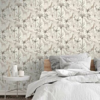 Arthouse Signature Collection behang Serengeti Animals Neutral 923703